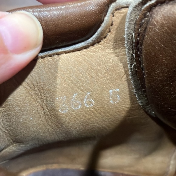 By Fabiano made in Italy genuine leather lace up hiking boots size 5 - Picture 8 of 8